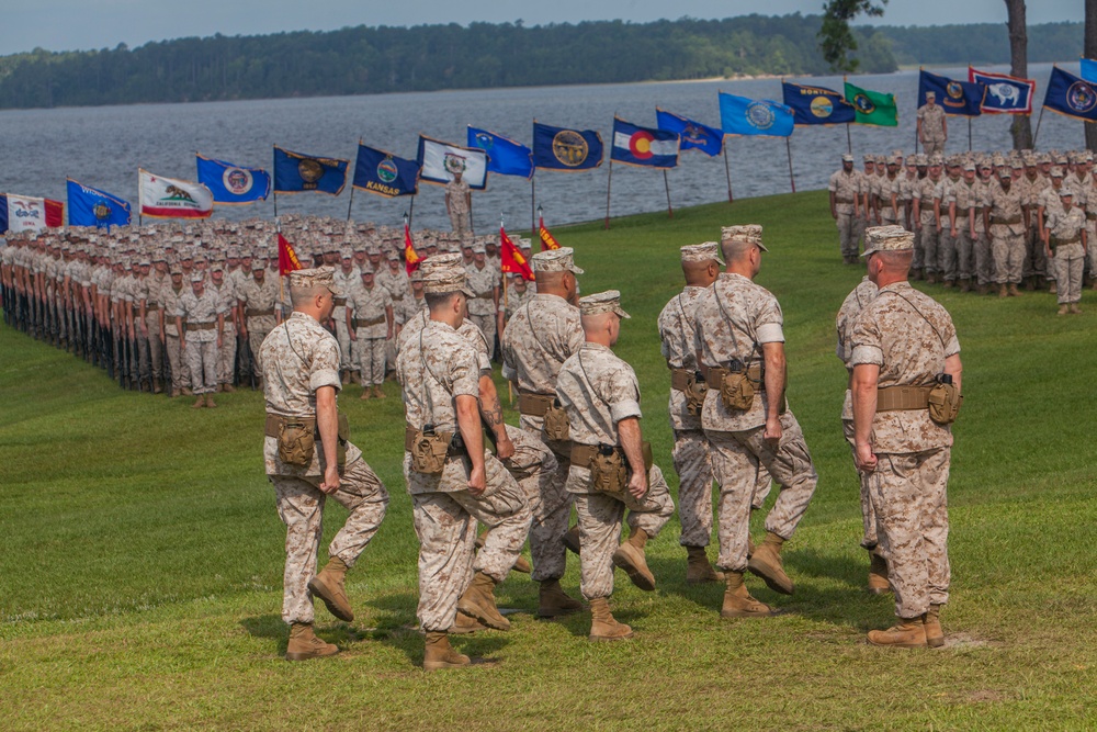 Brigadier General Chiarotti takes command of 2nd Marine Logistics Group