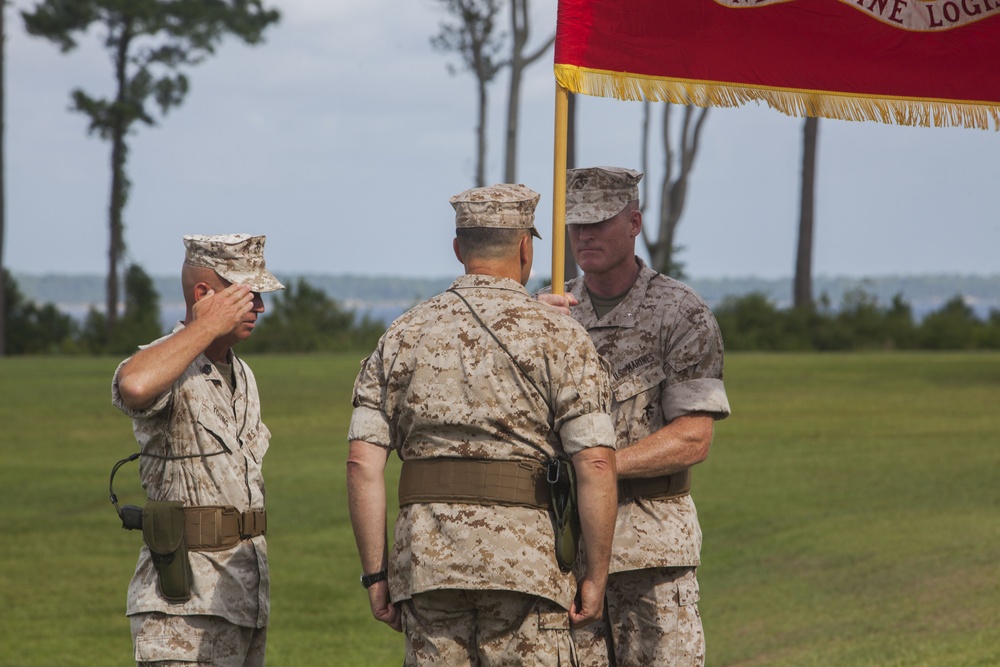 Brigadier General Chiarotti takes command of 2nd Marine Logistics Group