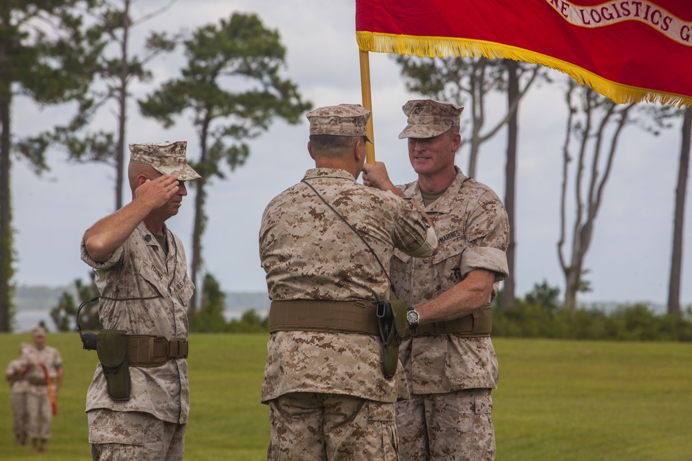 Brigadier General Chiarotti takes command of 2nd Marine Logistics Group