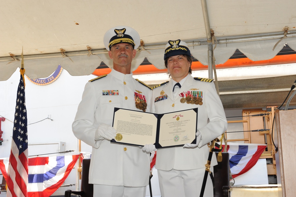 CGC Midgett change of command