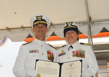 CGC Midgett change of command