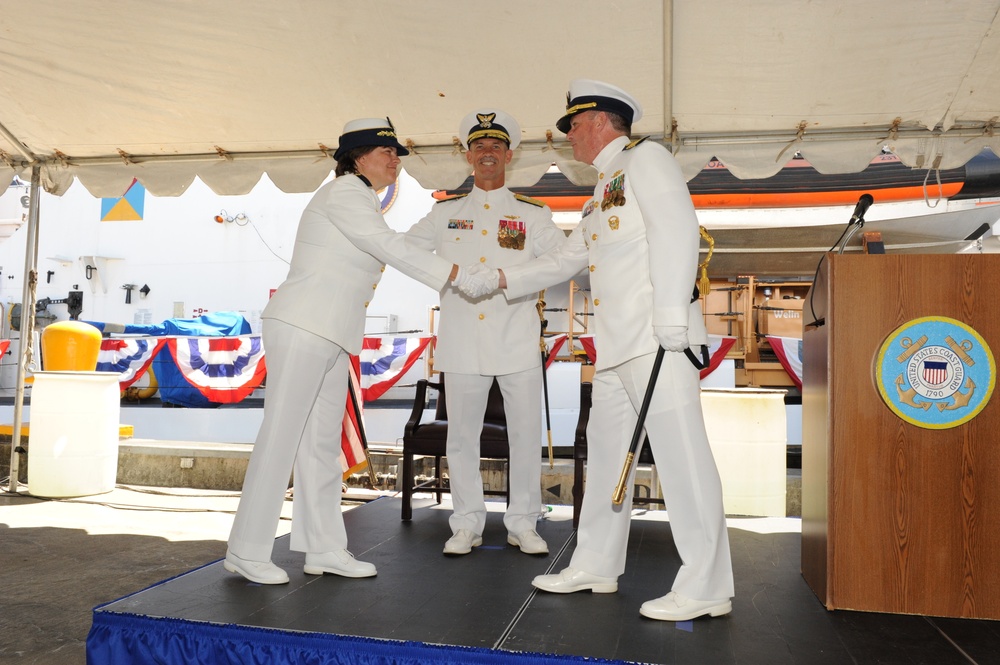 CGC Midgett change of command