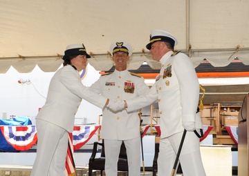CGC Midgett change of command