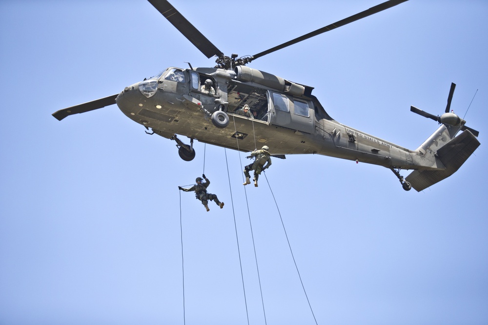 Georgia state public safety and department of defense train combining resources