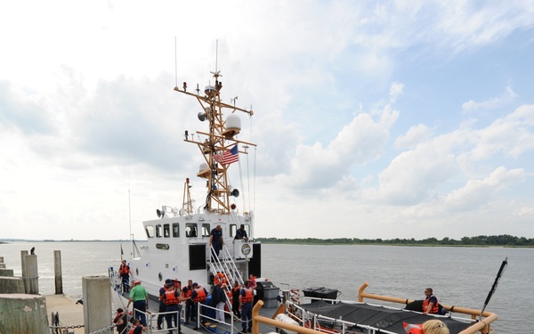 Coast Guard safely transfers 118 people off grounded casino boat