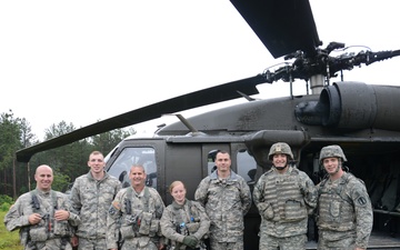 Harrison Township resident re-enlists on Black Hawk during training exercise