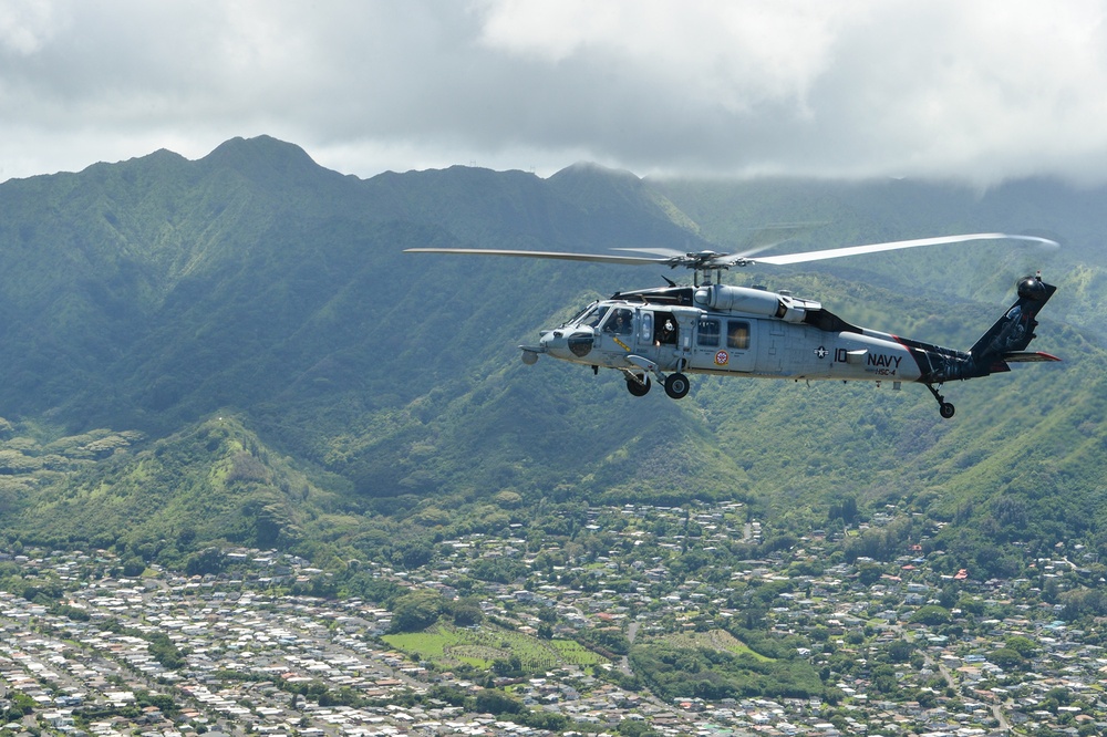 Reagan helicopter training exercise