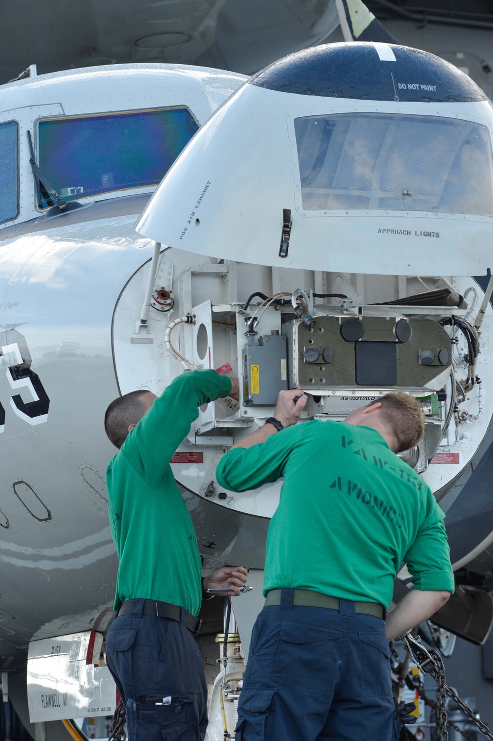 Reagan aircraft maintenance