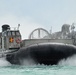 Amphibious assault vehicle beach landing