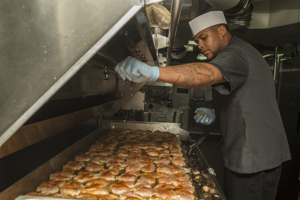 USS Reagan culinary specialists