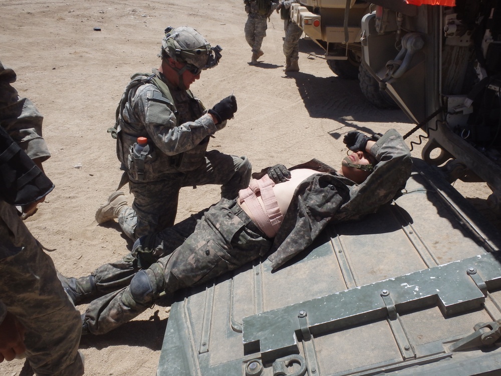 Republic of Korea army training at The National Training Center