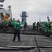 Reagan flight deck barricade drill