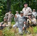 Adjutant General Maj General Vadnais speaks with Latvian Soldiers