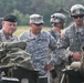 Maj. Gen. Gregory J. Vadnais, Adjutant General and Director of Military and Veterans Affairs for the Michigan National Guard, and Lt. Gen. Raimonds Graube, Latvian Chief of Defense visit 119 FA