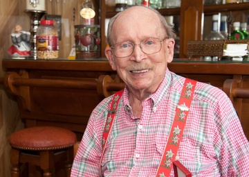 Local veteran becomes French knight