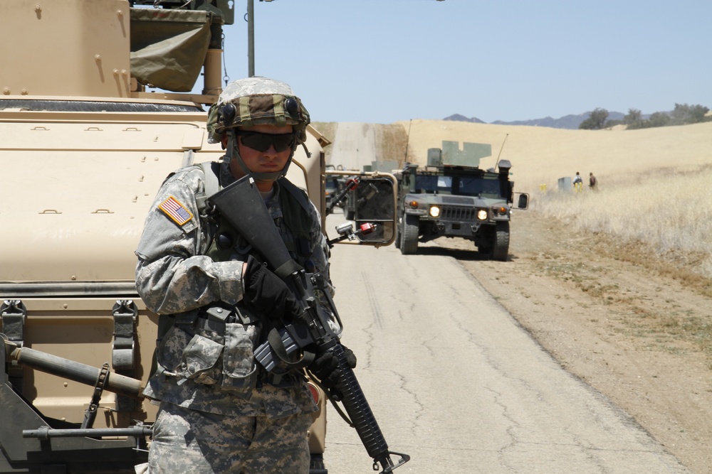 308th Chemical Company convoy operations