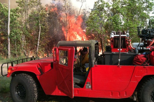 DLA continues support to firefighting, law enforcement agencies