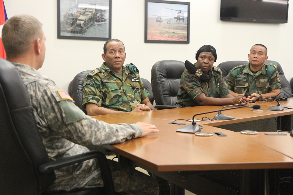 South Dakota Guard shares knowledge with Suriname military on reserve force operations
