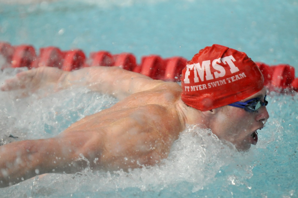 Fort Myer Swim Team at .500 mark