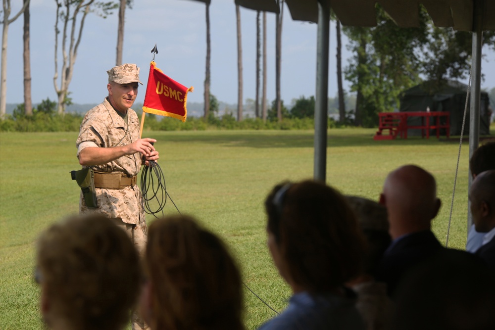 2nd Marine Logistics Group welcomes new commander