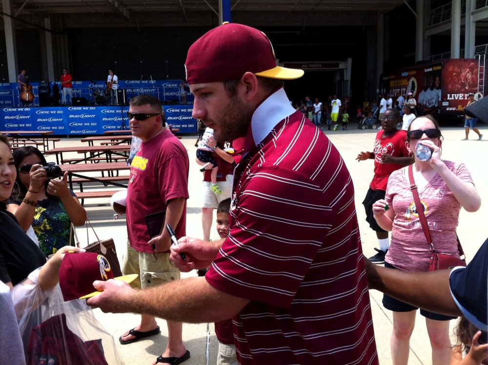 Redskins military appreciation day draws over 3,000 to FedEx Field
