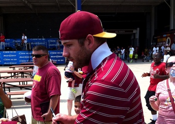 Redskins military appreciation day draws over 3,000 to FedEx Field