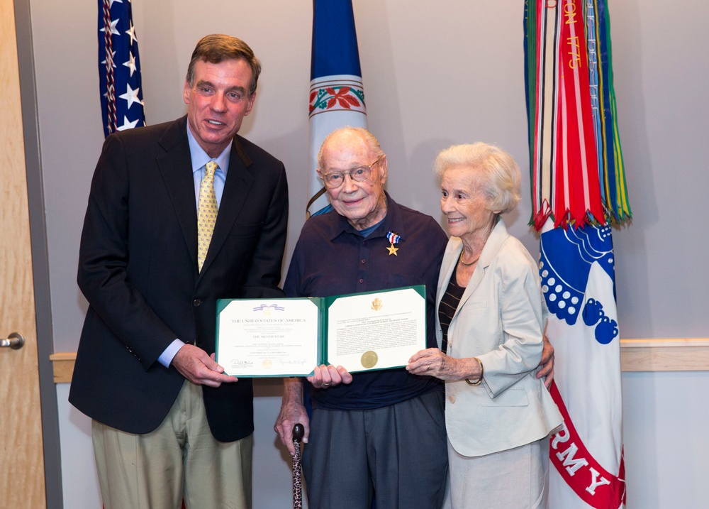 Silver Star awarded to 95-year-old Army veteran