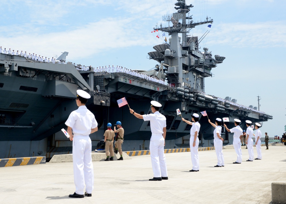 USS George Washington operations