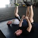 USS George H.W. Bush sailors conduct workout
