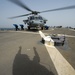 USS Arleigh Burke flight deck operations