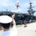 USS George Washington arrives in Busan