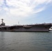 USS George Washington arrives in Busan