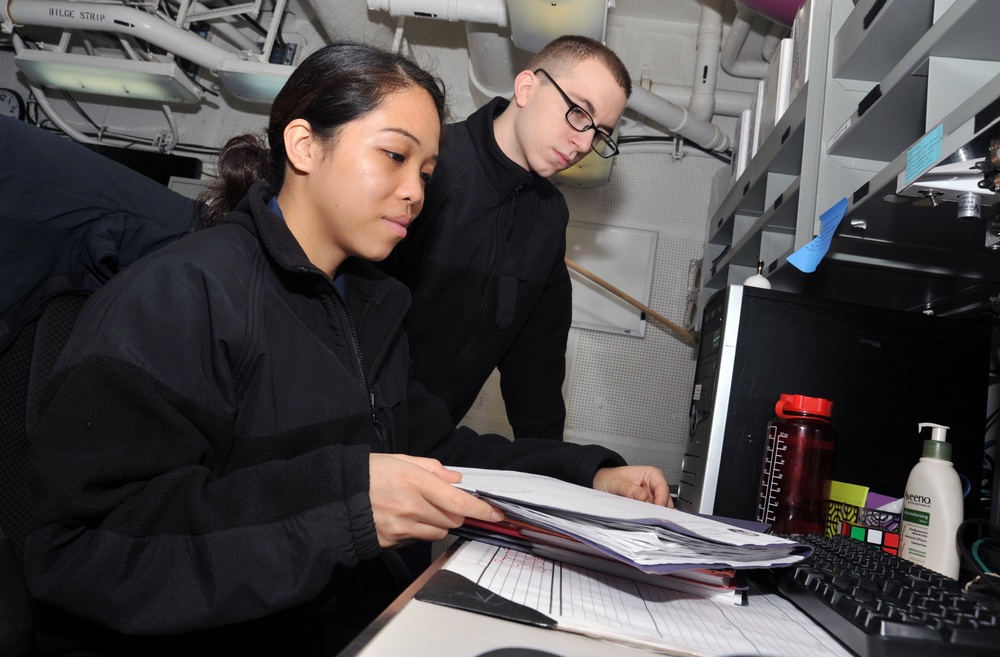 USS George H.W. Bush operations