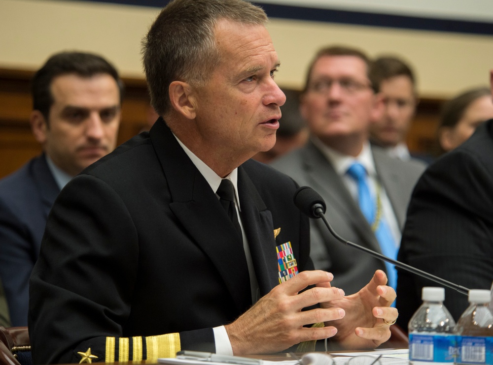 Defense leaders testify before House