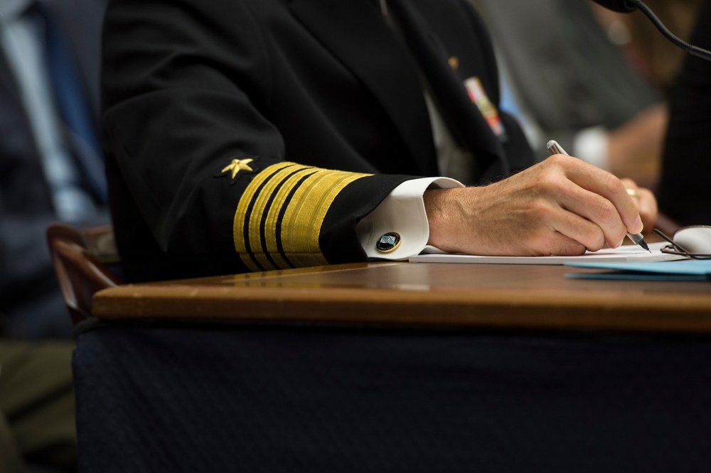 Defense leaders testify before House