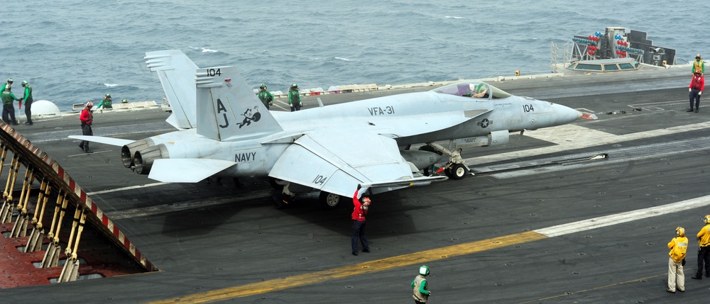 USS George H.W. Bush activity