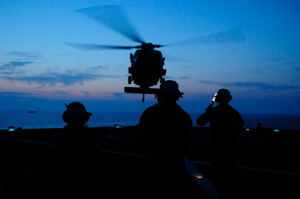 USS Blue Ridge activity