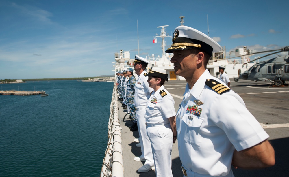 USNS Mercy departs for at-sea phase of RIMPAC