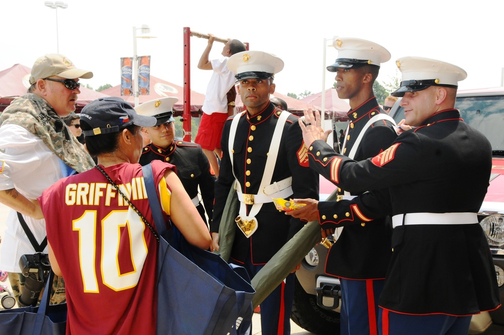 Redskins Military Appreciation Day at FedExField