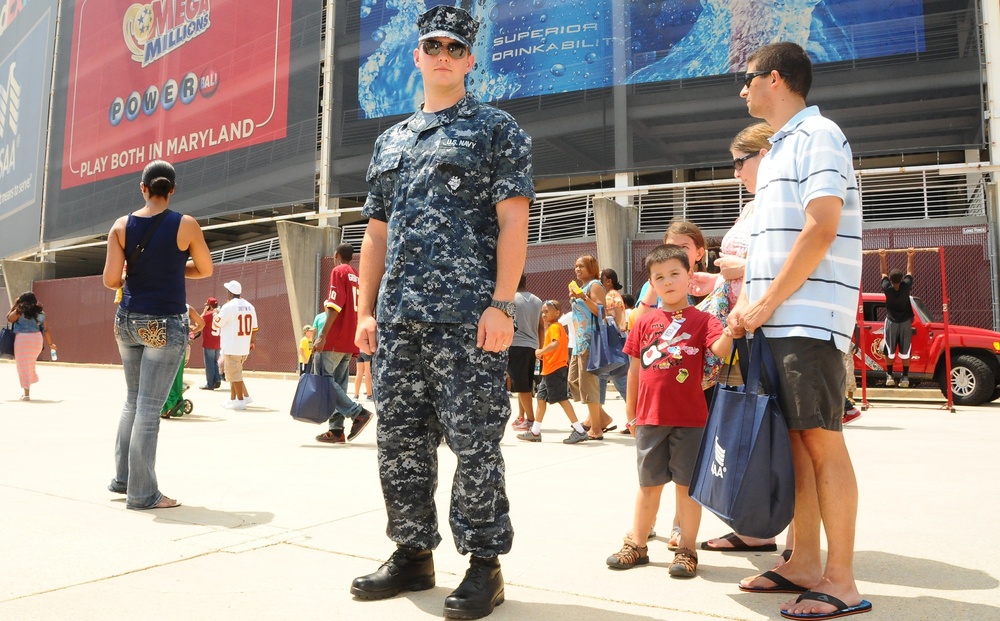 Redskins Military Appreciation Day at FedExField