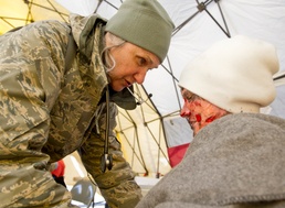 Georgia Guard medical unit trains for disaster at Pelham Range