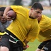 JBER paratroopers play flag football