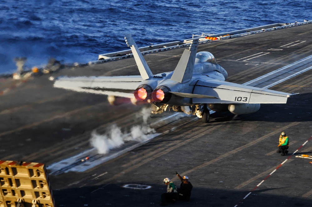 USS Ronald Reagan flight operations