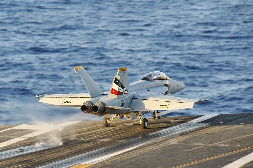 USS Ronald Reagan flight operations