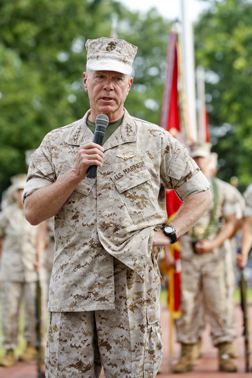 Maj. Gen. Raymond C. Fox's Retirement Ceremony