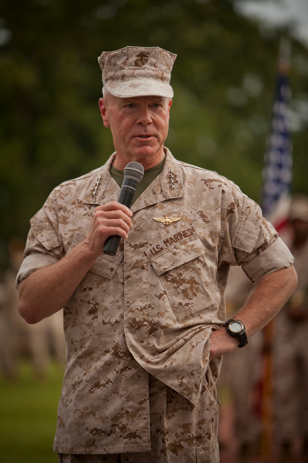 II MEF CG, Maj. Gen. Fox Retirement