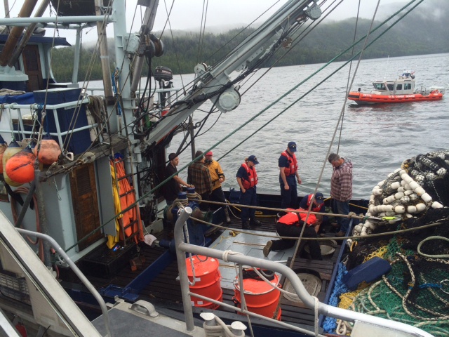 Coast Guard assists vessel taking on water near Ketchikan, Alaska