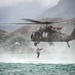 Helicopter dive insertion, RIMPAC 2014