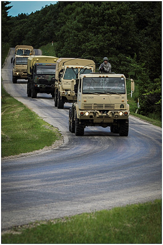 Iowa Army National Guard units train at Fort McCoy, Wisconsin