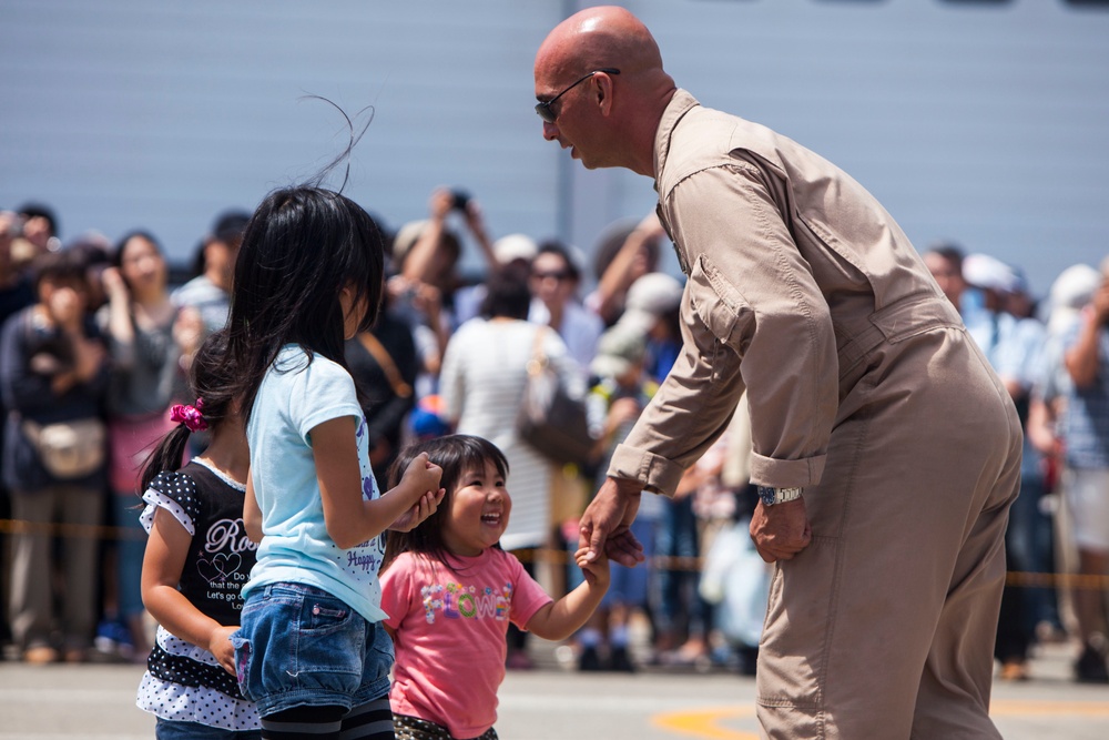 MV-22 Osprey showcased at Sapporo Air Show for first time